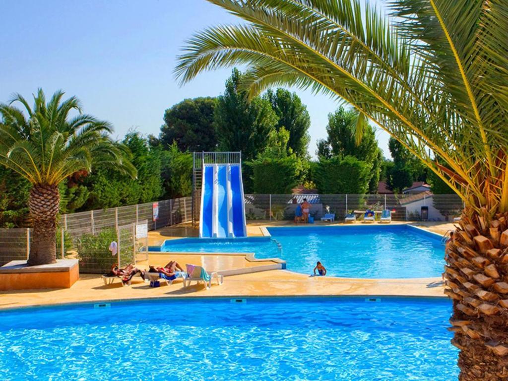 Mobile Home Tout Confort Climatise 4 A 6 Personnes Camping Les Salins De La Gardiole Ancien Camping De L'Europe A Vic La Gardiole Buitenkant foto