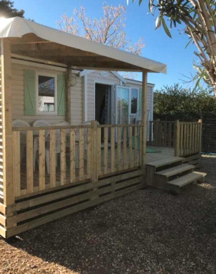 Mobile Home Tout Confort Climatise 4 A 6 Personnes Camping Les Salins De La Gardiole Ancien Camping De L'Europe A Vic La Gardiole Buitenkant foto